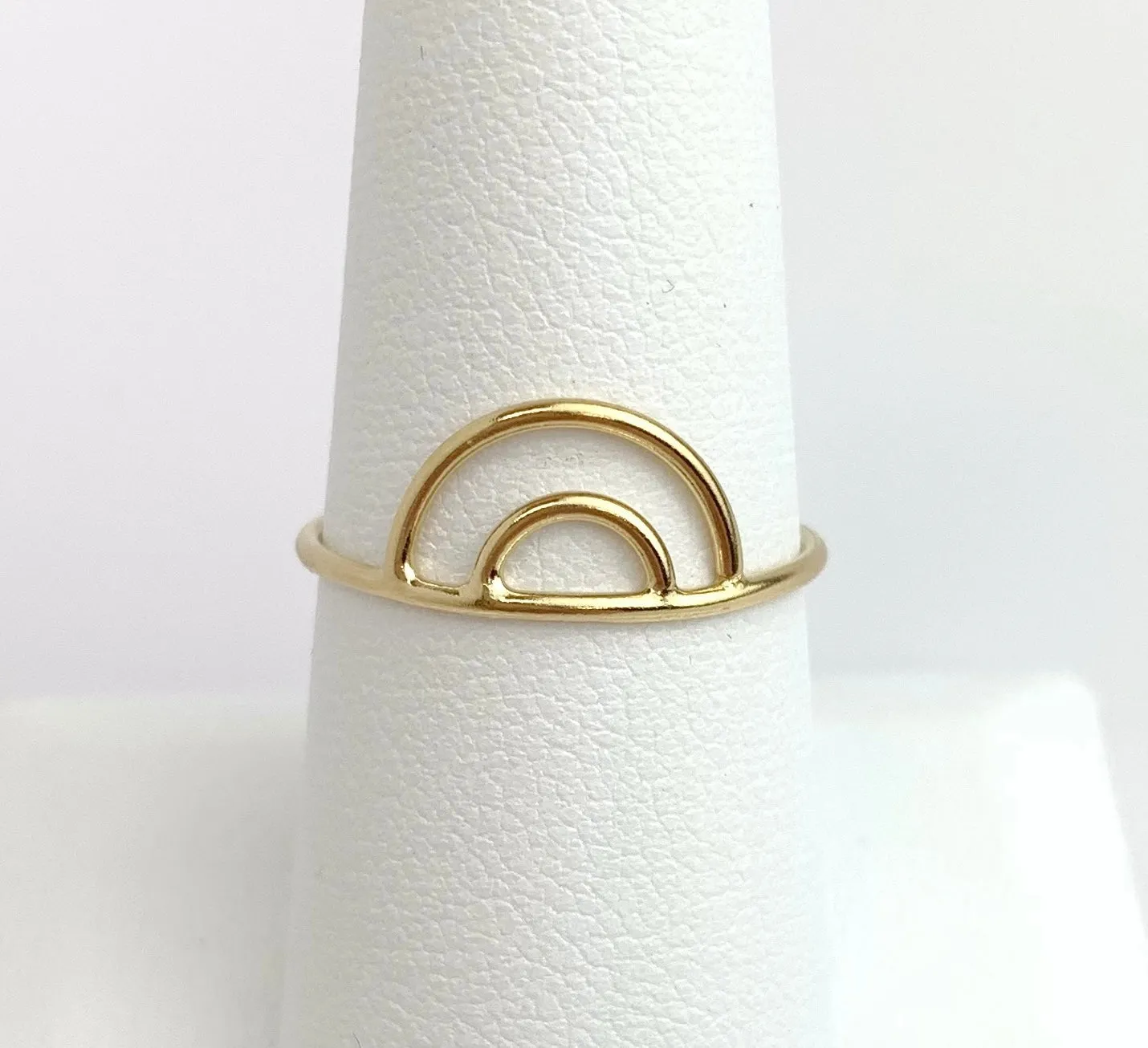 6.2mm Double Arch Ring (1mm Wire)