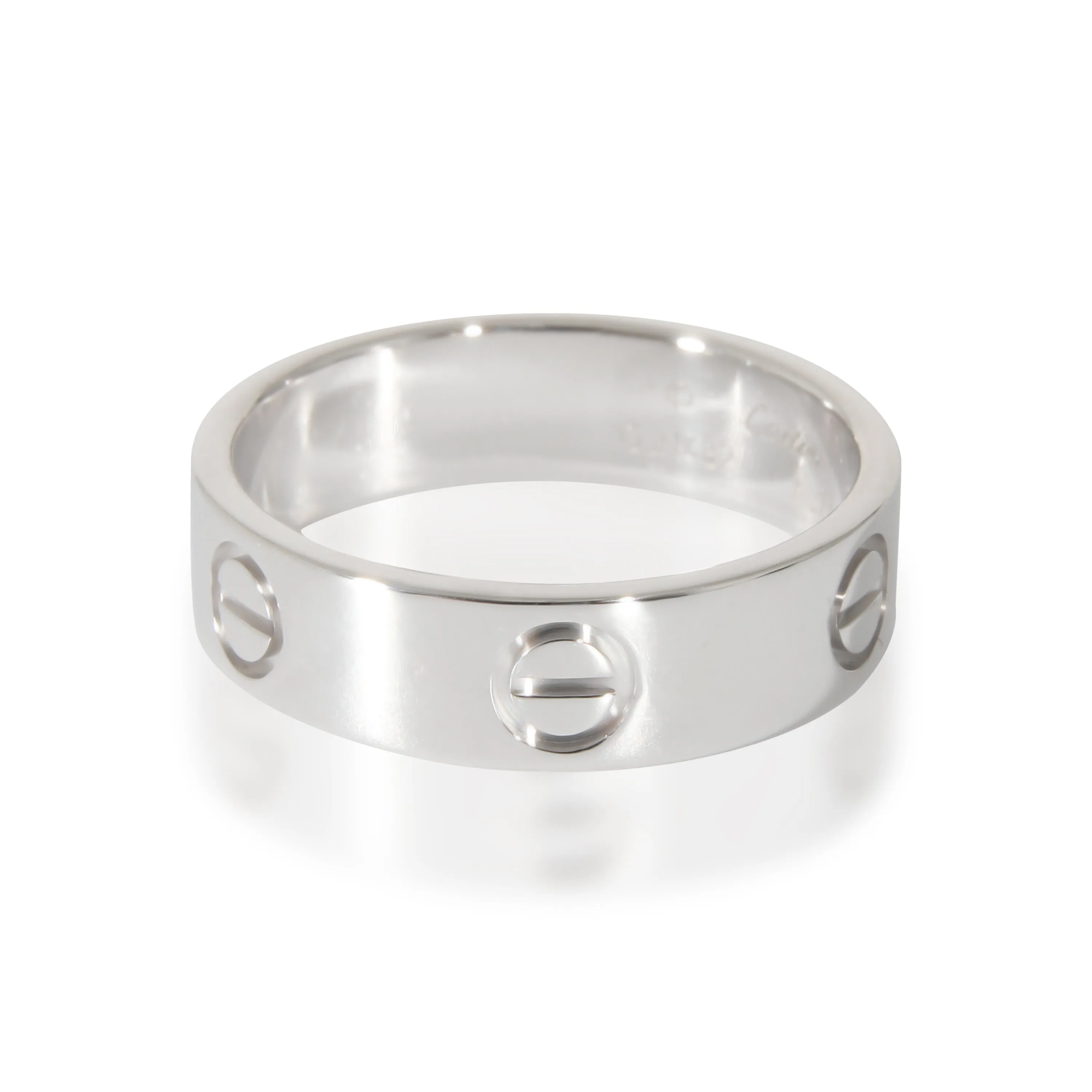 Cartier Love Ring in 18k White Gold