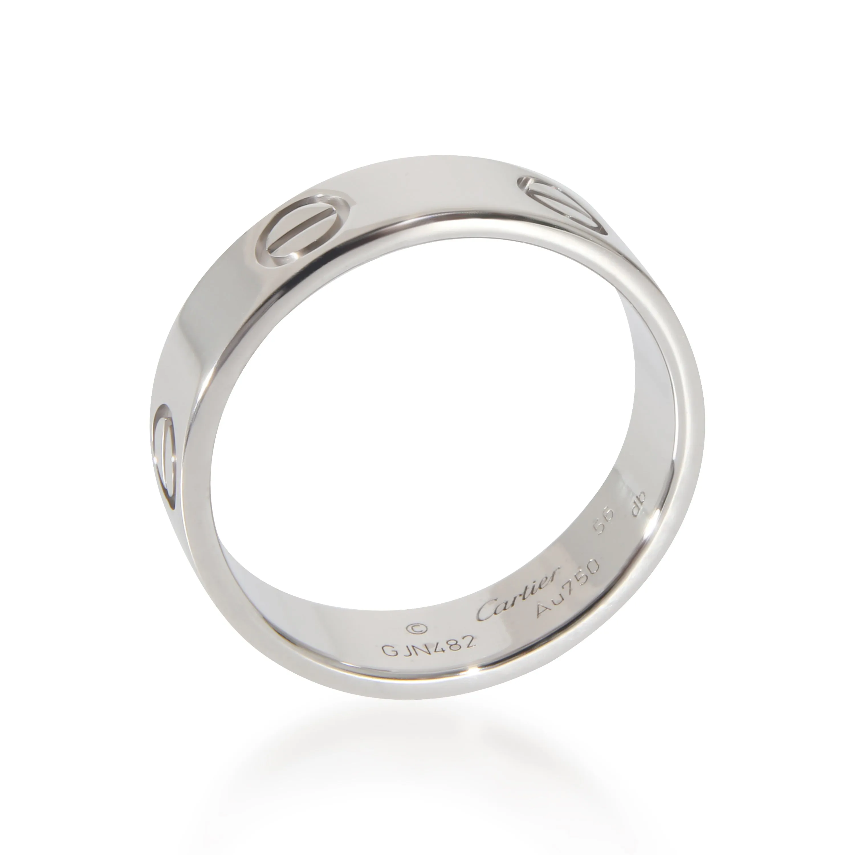 Cartier Love Ring in 18k White Gold