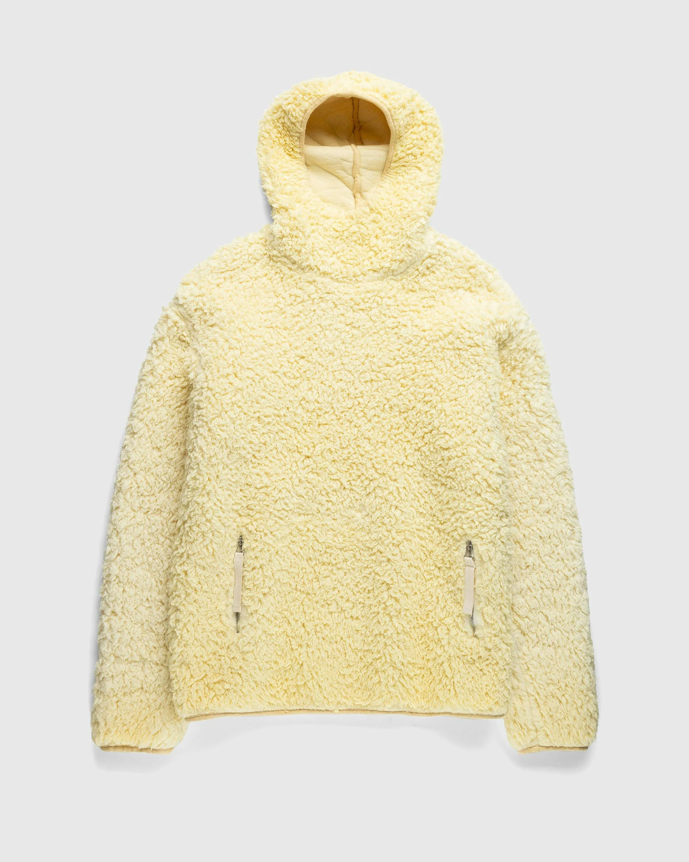 Jil Sander – Fleece Hoodie Lemon | Highsnobiety Shop