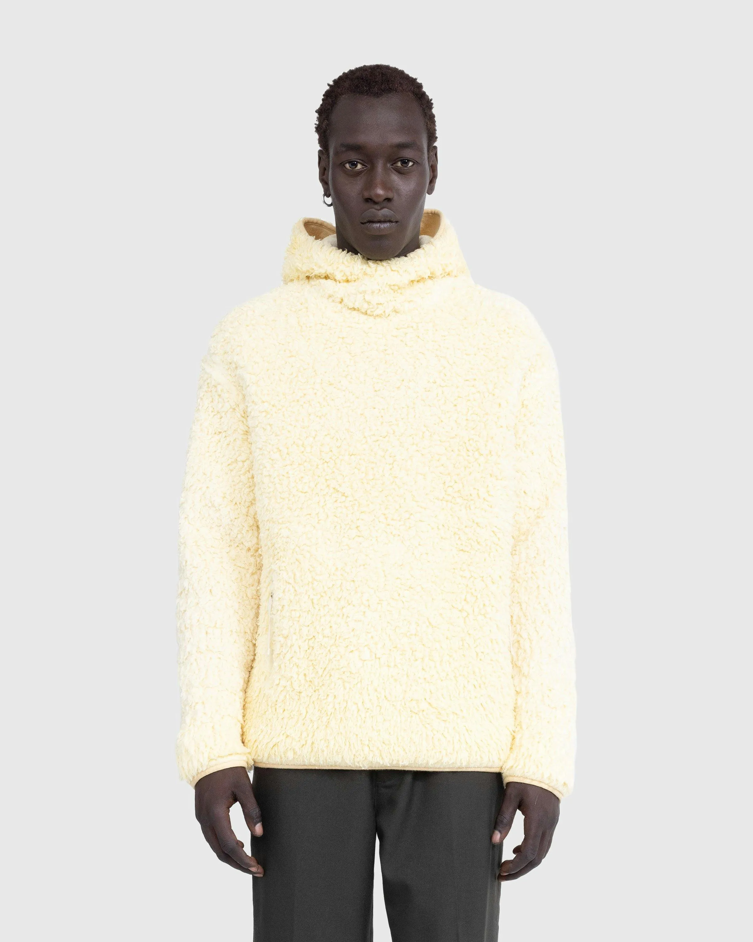 Jil Sander – Fleece Hoodie Lemon | Highsnobiety Shop