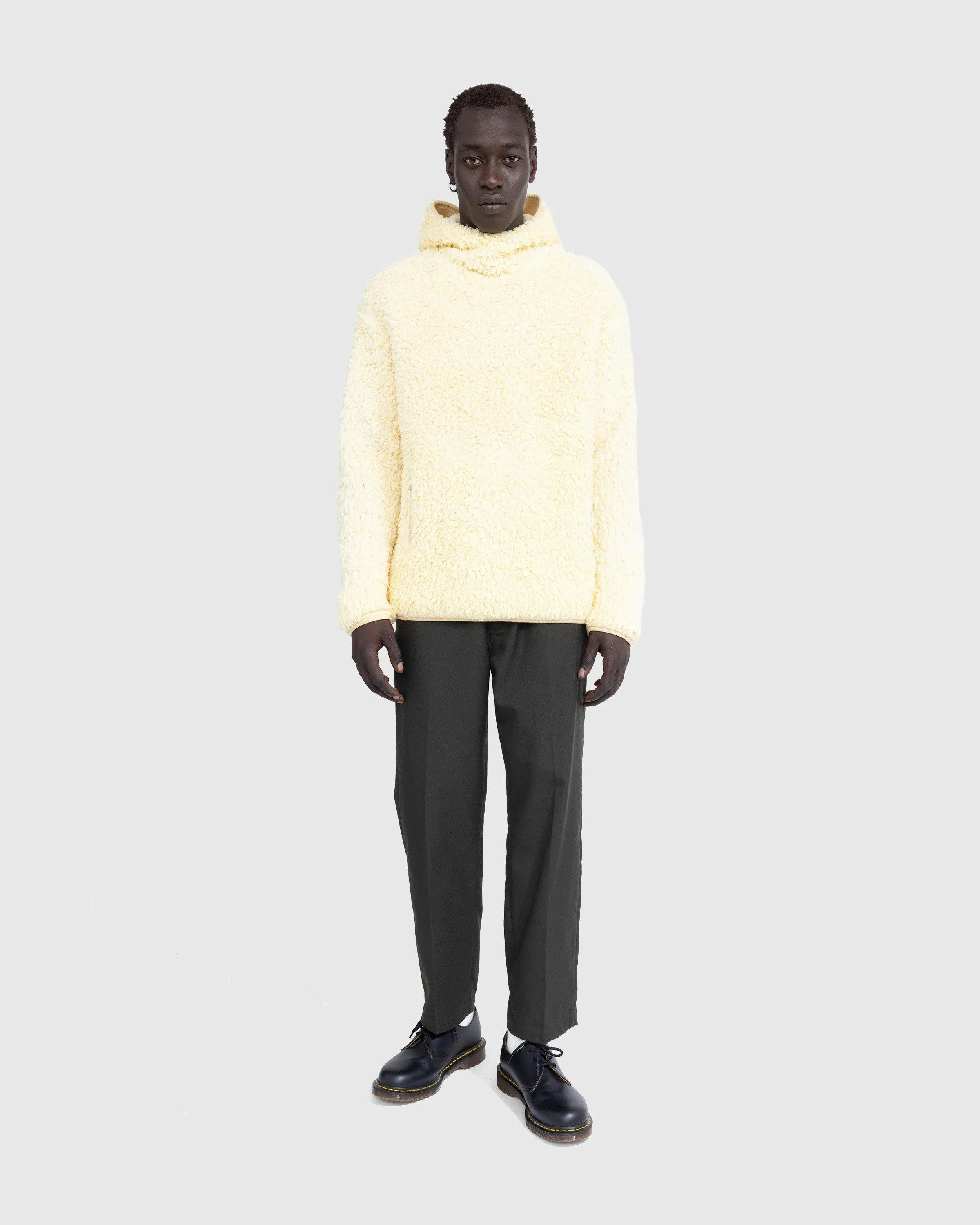Jil Sander – Fleece Hoodie Lemon | Highsnobiety Shop